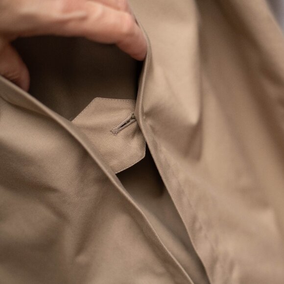 Vintage Burberrys Trench Coat Nova Check Belted Tan Mens L - Picture 7 of 16